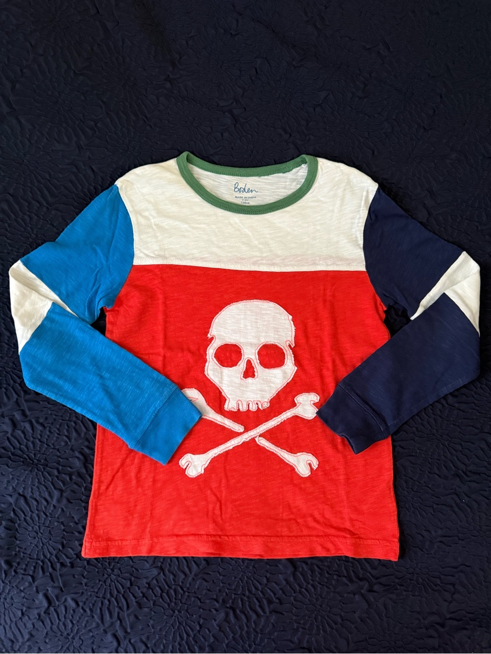 Boden Boys Long Sleeve Shirt Top